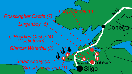 Map of Sligo Area